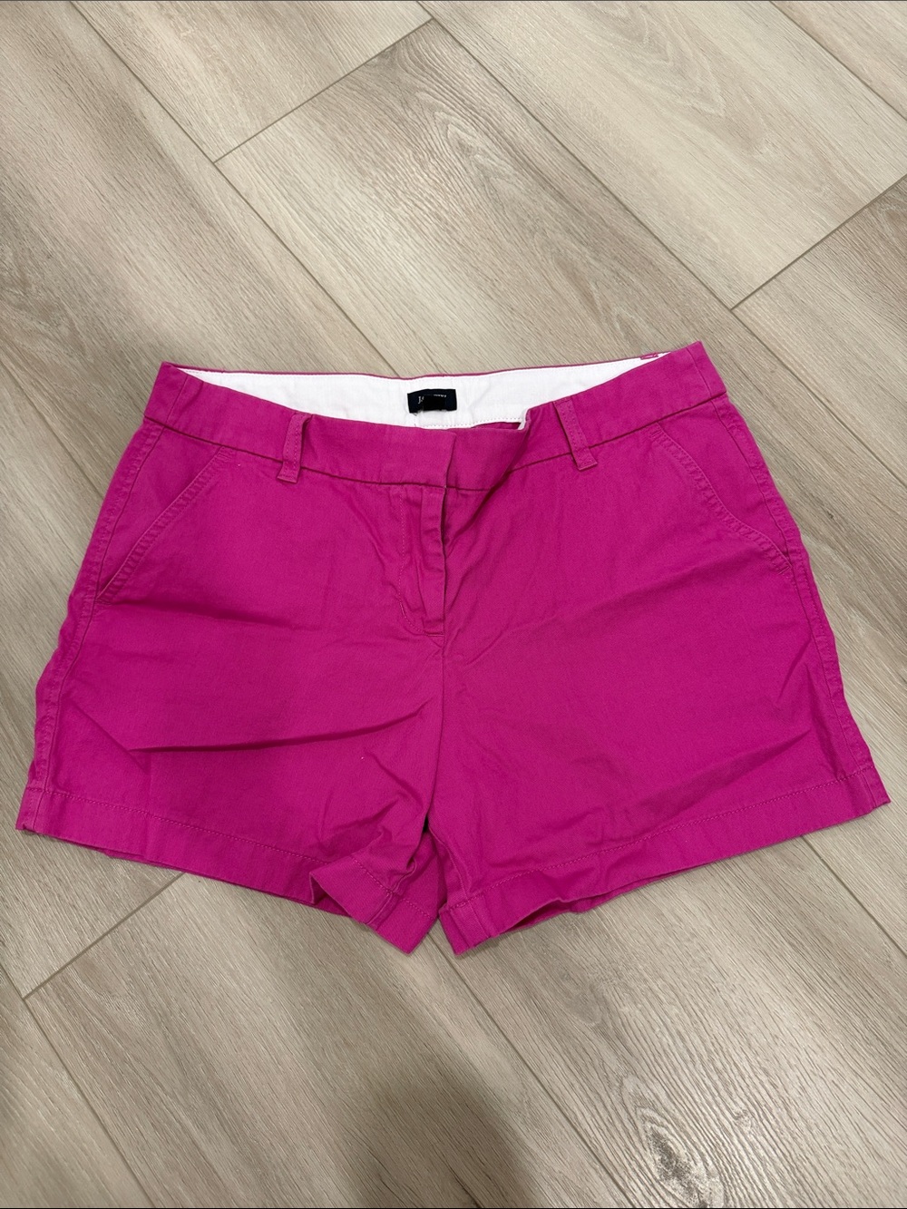 J. Crew Bright Fuchsia Chino Shorts